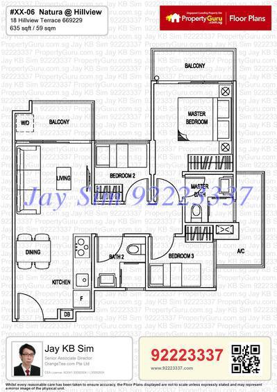 Natura@Hillview (D23), Apartment #153423302